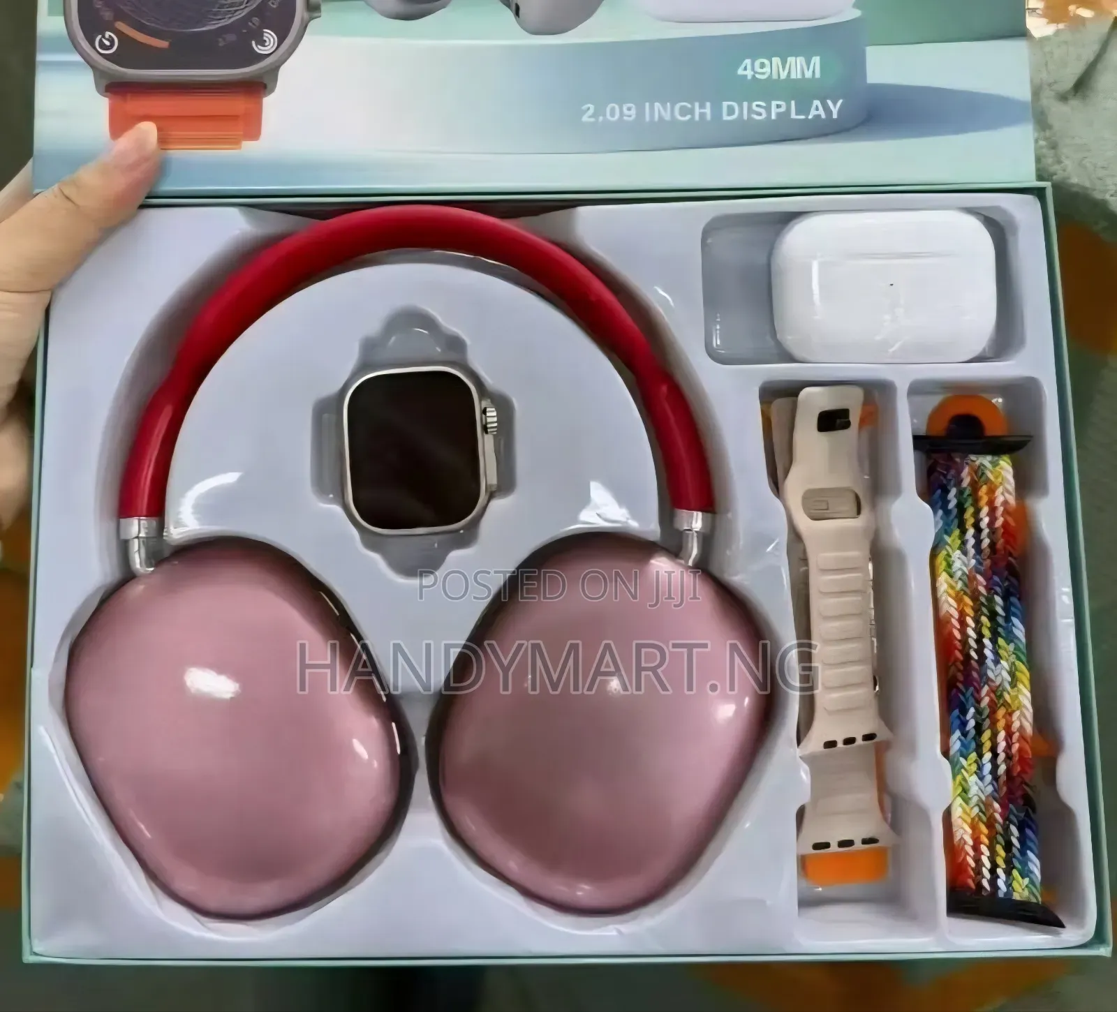 P9 Ultra 2 Smartwatch and Headphones Combo