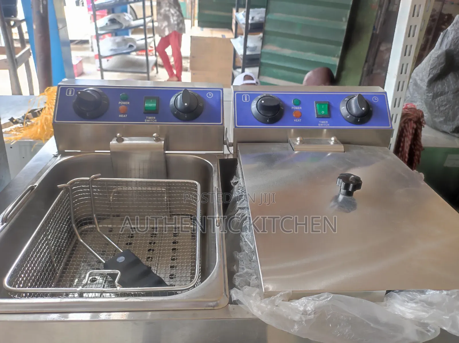 All Sizes of Deep Fryer Are Available Both Gas and Electric