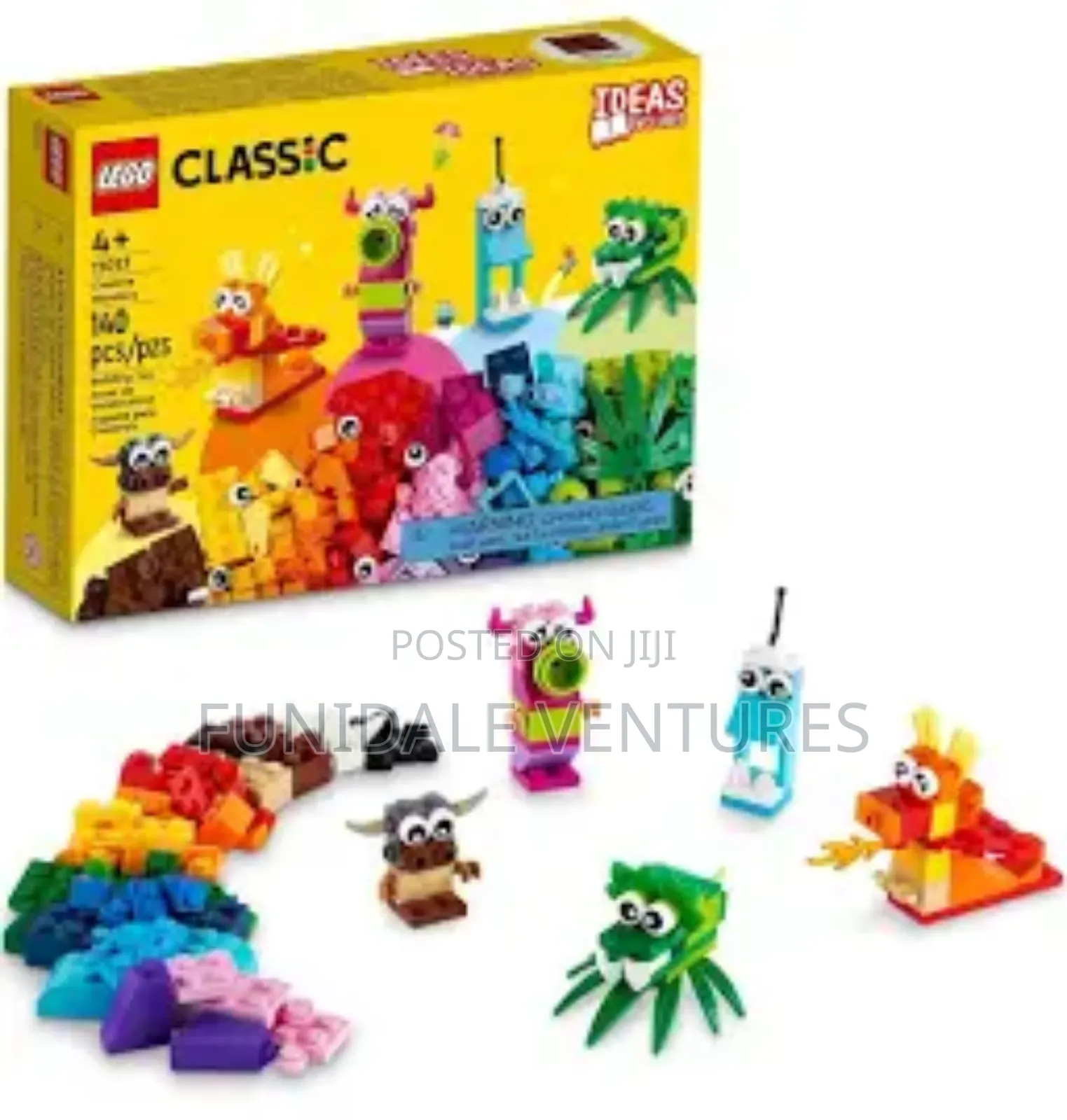Lego Classic Creative Monsters Construction Playset