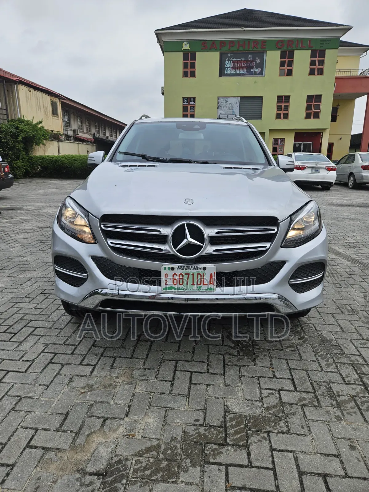 Mercedes-Benz GLE-Class 2016 Silver