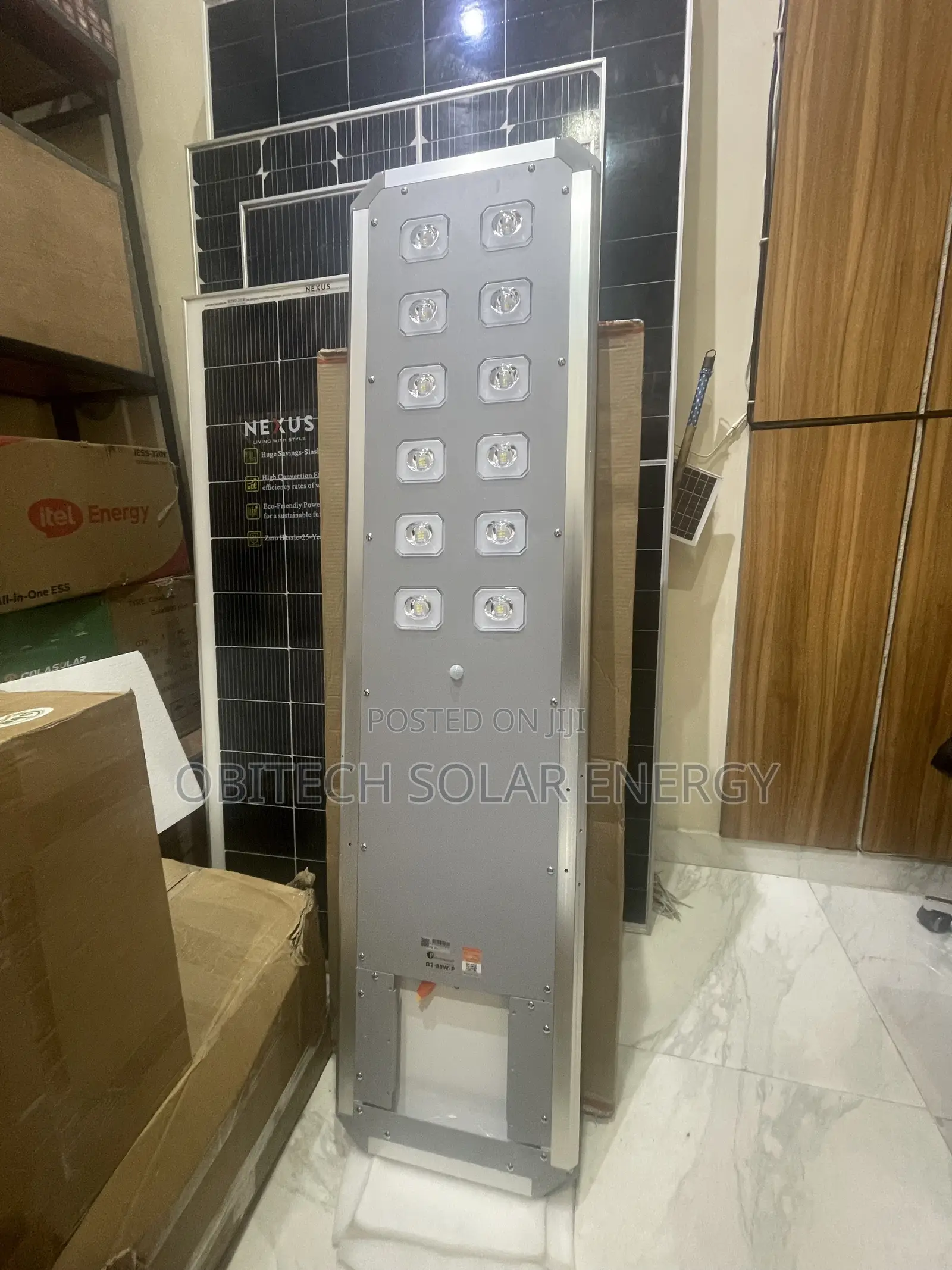 Felicity D2 Series 80w-P Solar Street Light – Bright, Smart Energy