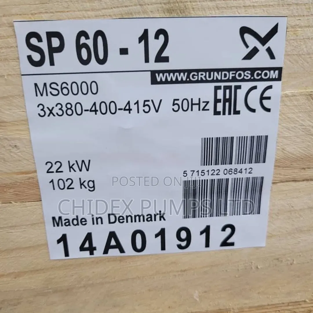 Sp60-12 Groundfox Submersible Pump