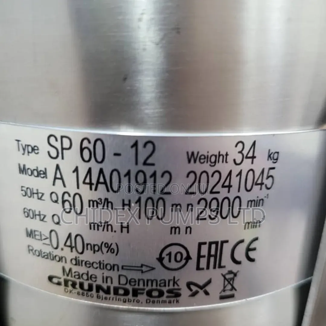 Sp60-12 Groundfox Submersible Pump