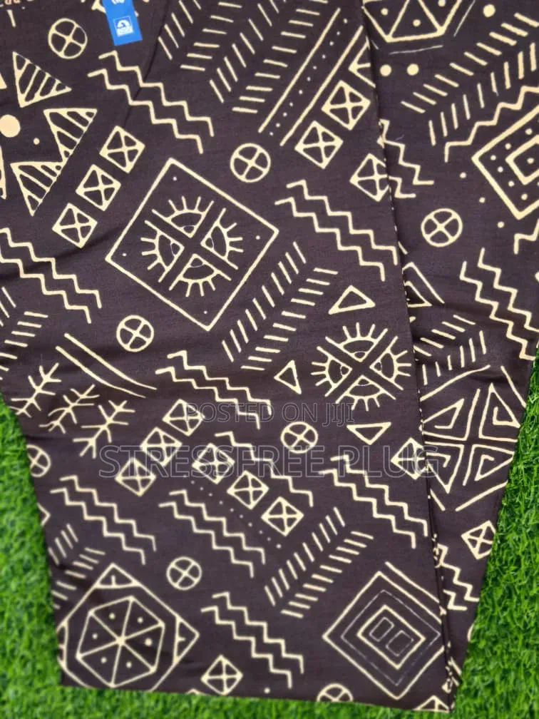 100% Cotton Ankara Fabric – Premium Quality (3 Yards 6 Yards)