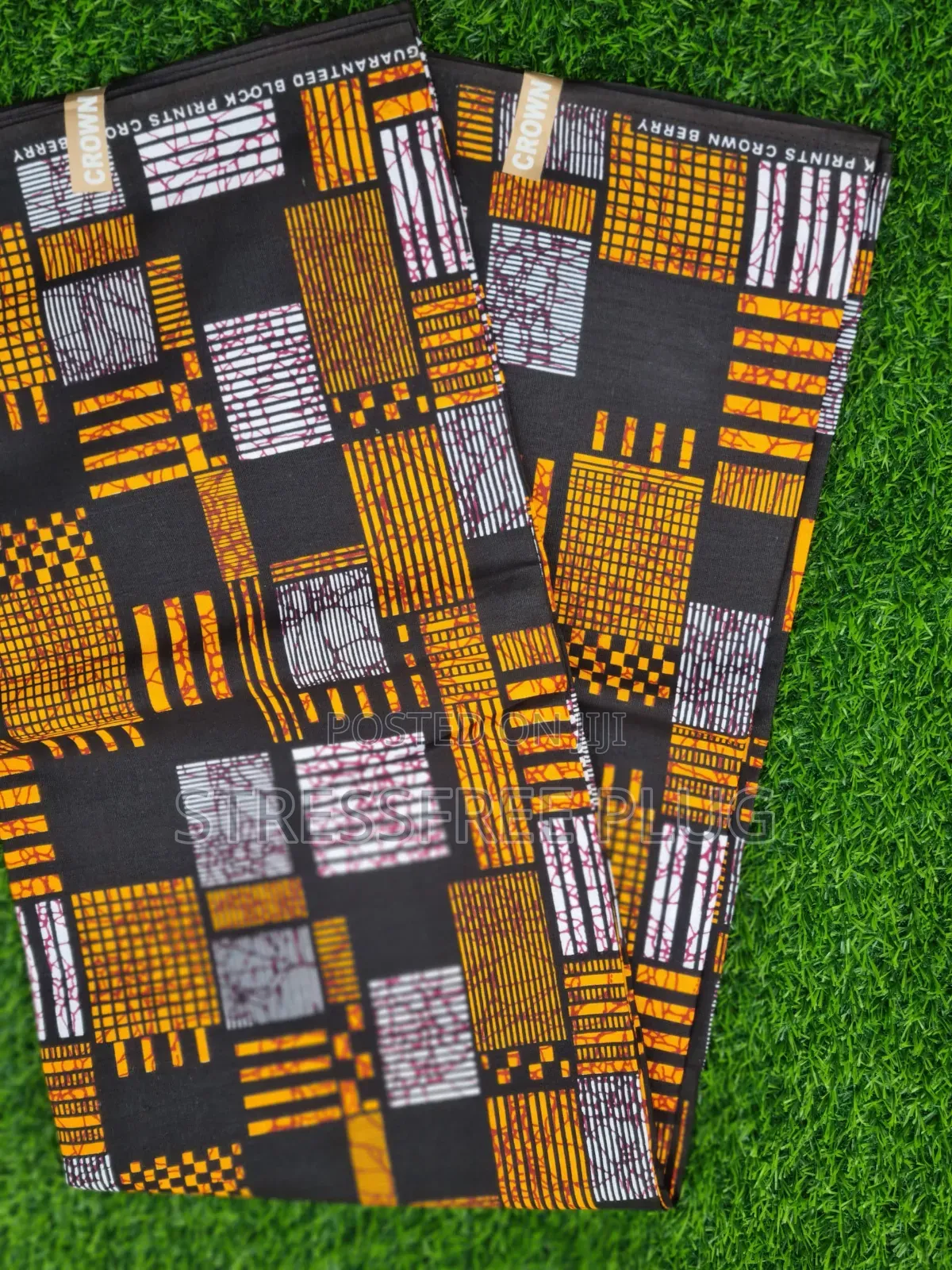 100% Cotton Ankara Fabric – Premium Quality (3 Yards 6 Yards)