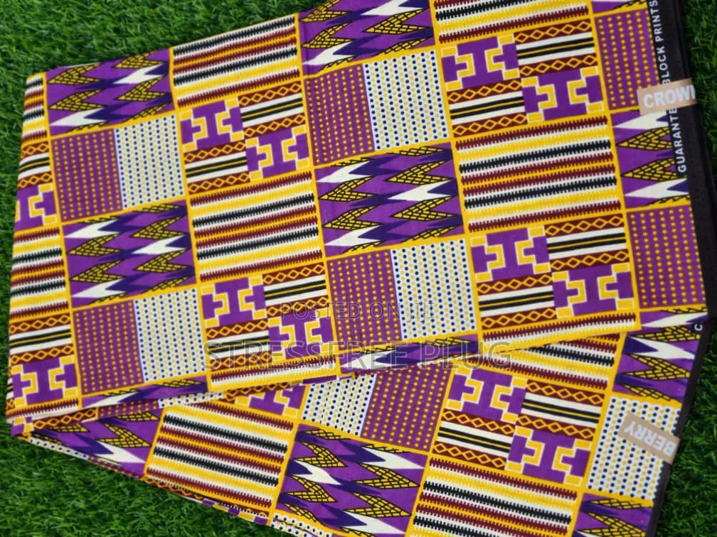 100% Cotton Ankara Fabric – Premium Quality (3 Yards 6 Yards)