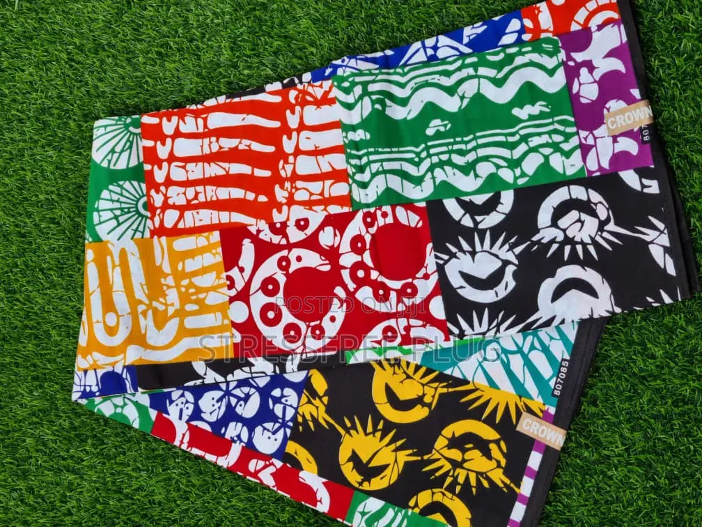 100% Cotton Ankara Fabric – Premium Quality (3 Yards 6 Yards)