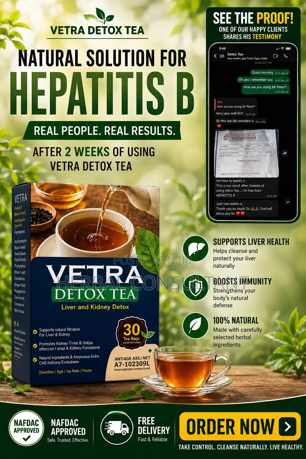 Vetra Detox Tea