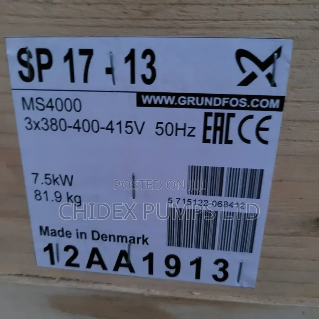 Sp17-13 Groundfox Submersible Pump
