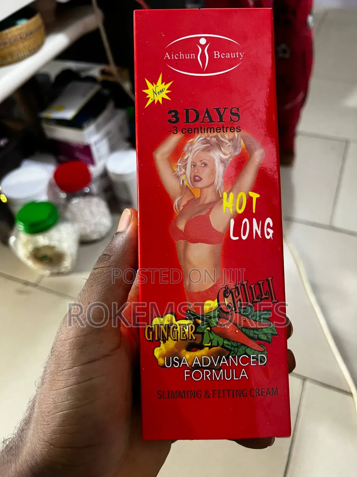3 Days -3 Centimetres (Slimming Fitting Cream)