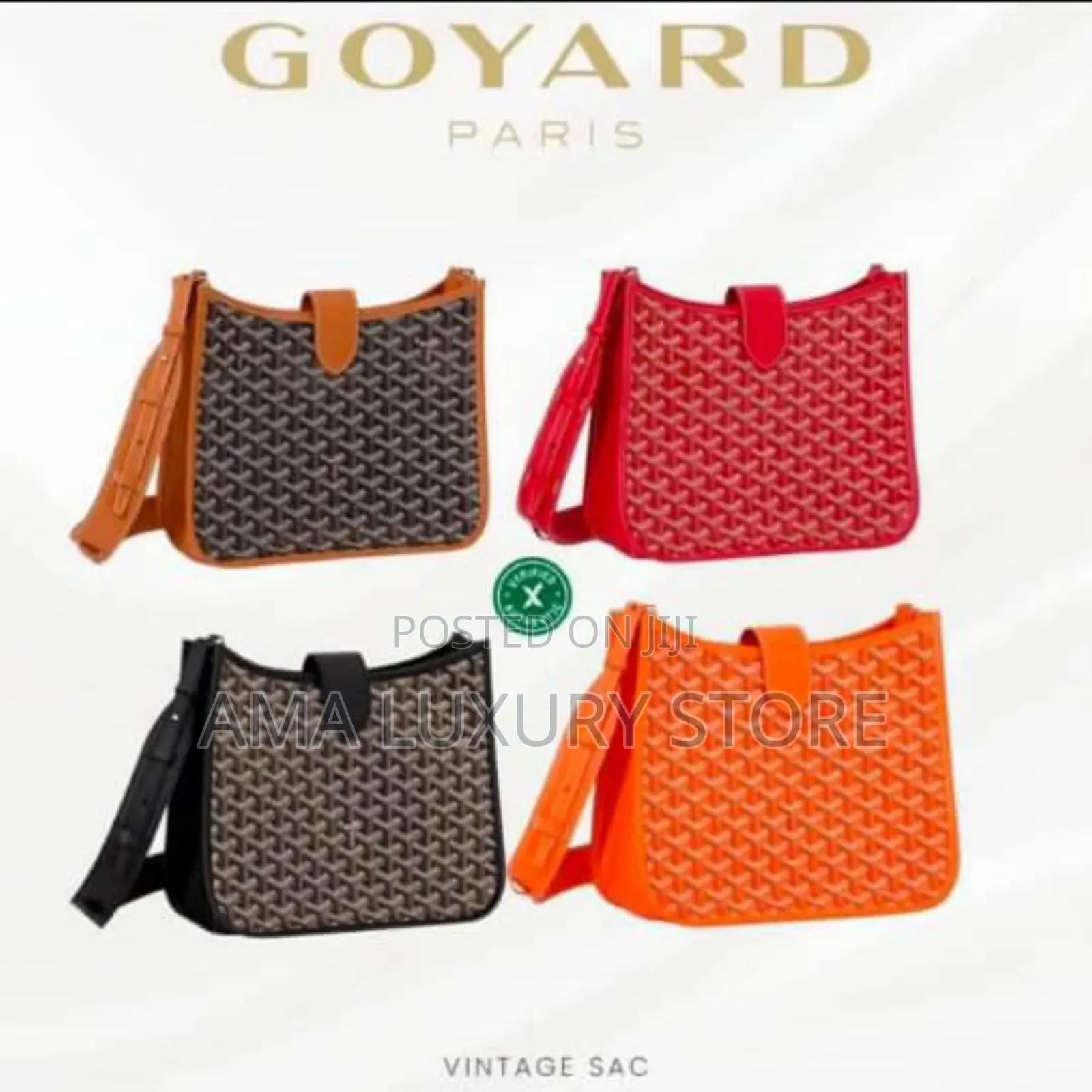 Goyard Luxury Crossbody Bag – Stylish, Durable Quality Design