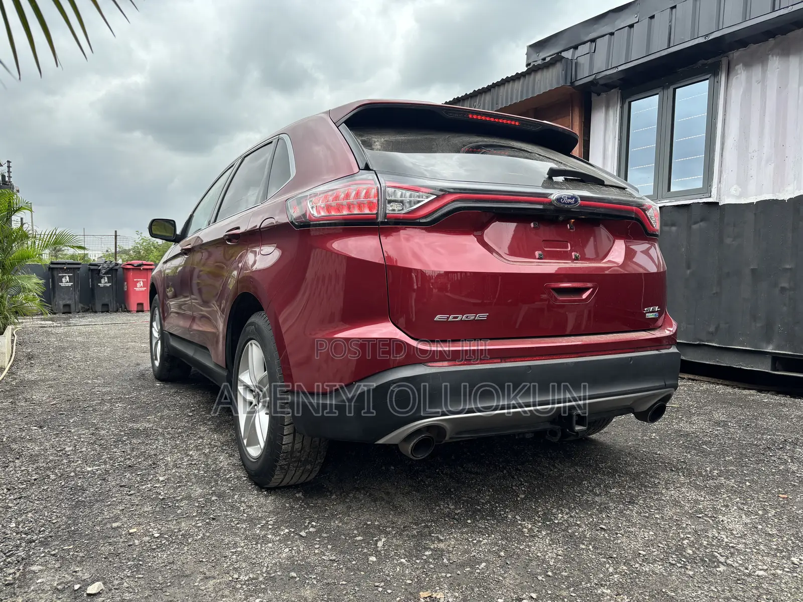 Ford Edge SEL 4dr SUV AWD (2.0L 4cyl Turbo 6A) 2015 Red