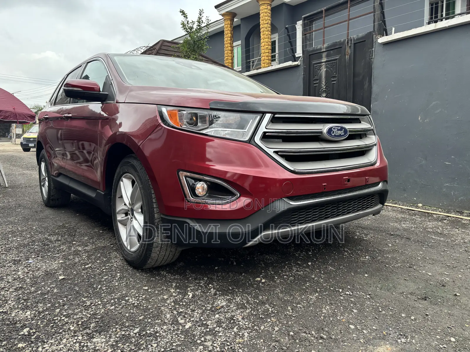 Ford Edge SEL 4dr SUV AWD (2.0L 4cyl Turbo 6A) 2015 Red