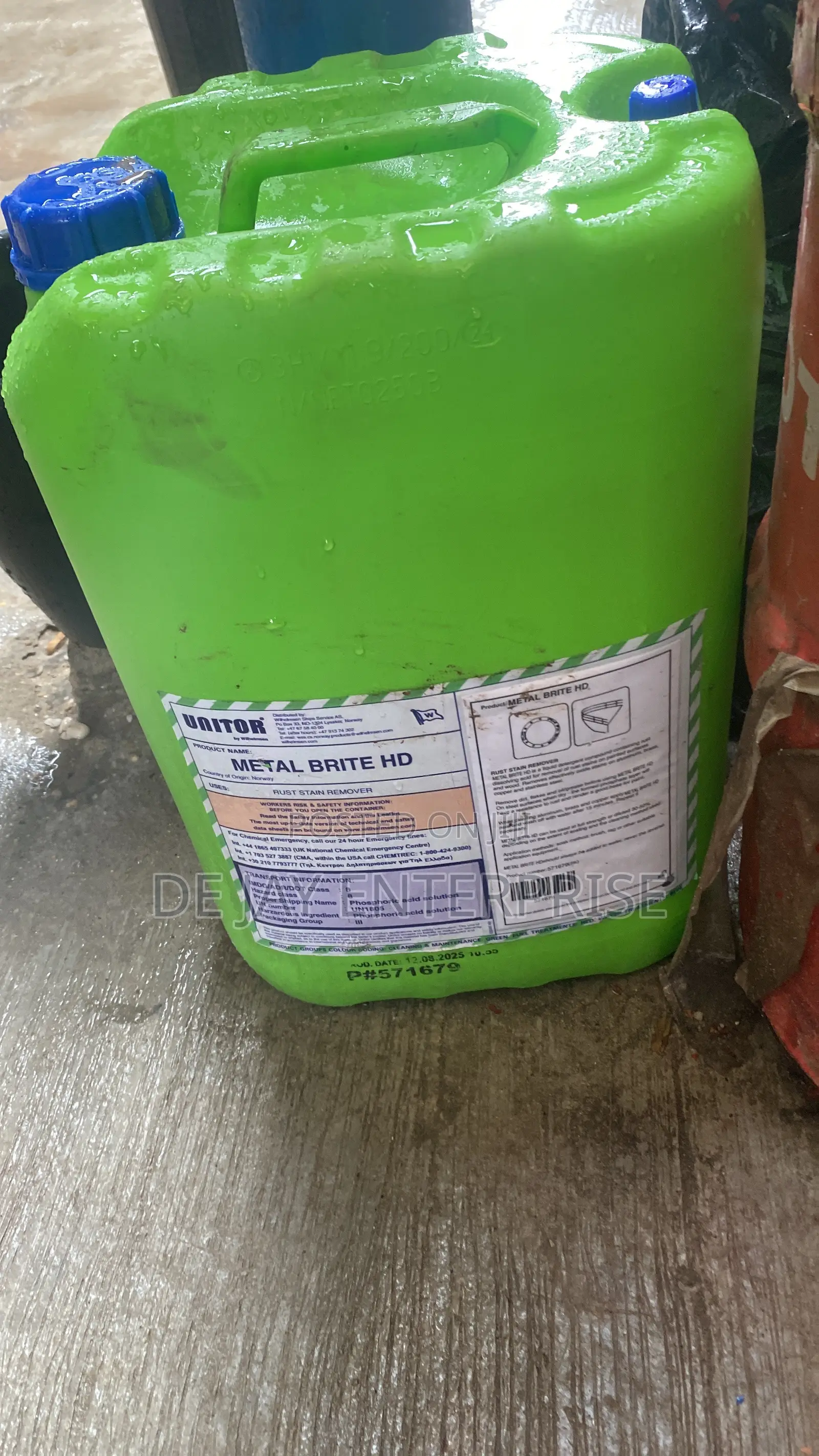 UNITOR METAL BRITE HD - Rust Stain Remover