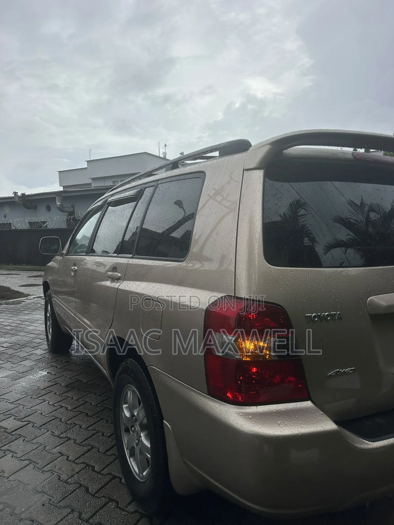Toyota Highlander 2007 Gold