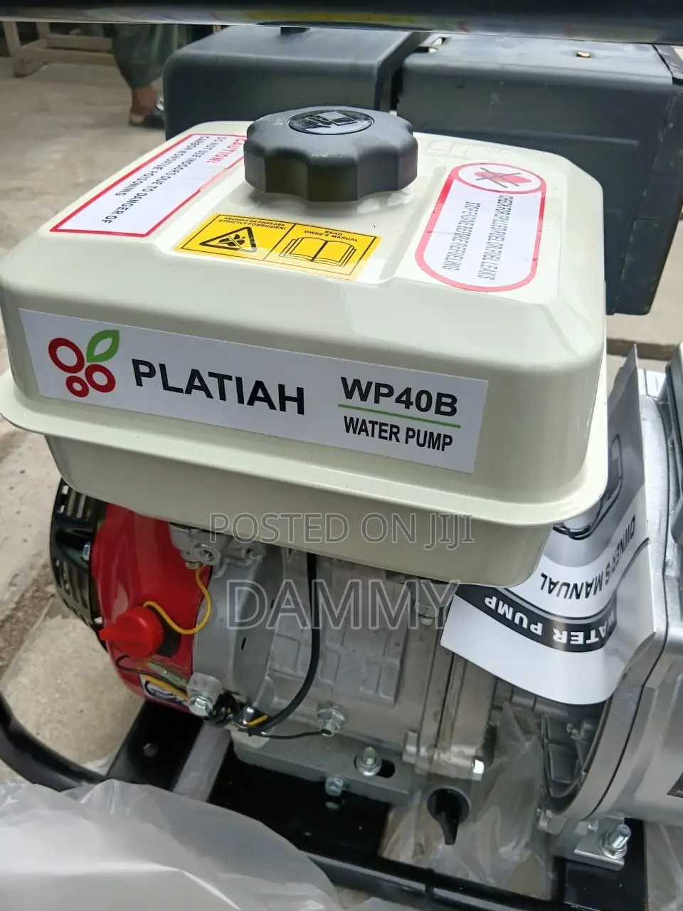 Water Pump Is a Petrol-Powered