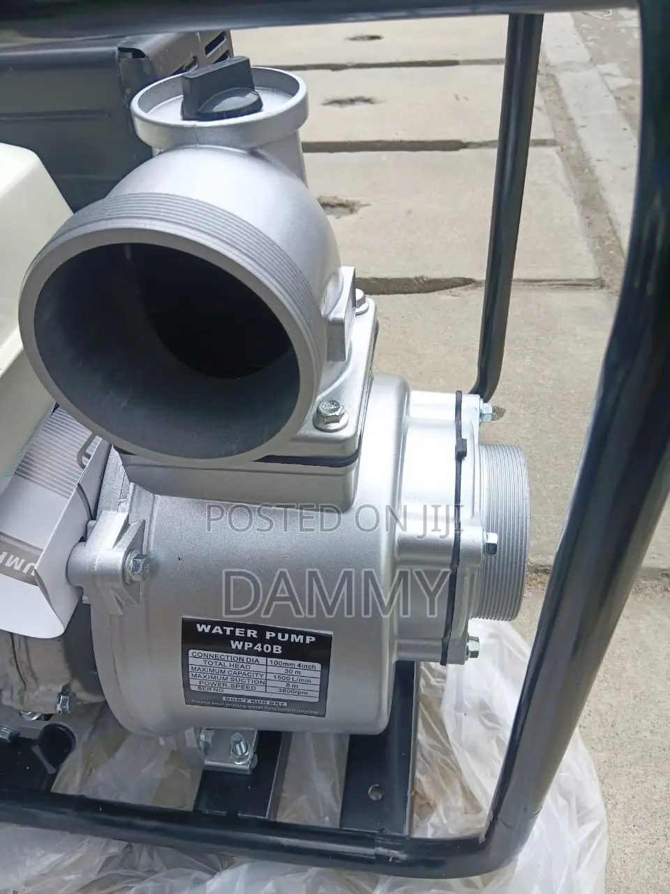 Water Pump Is a Petrol-Powered
