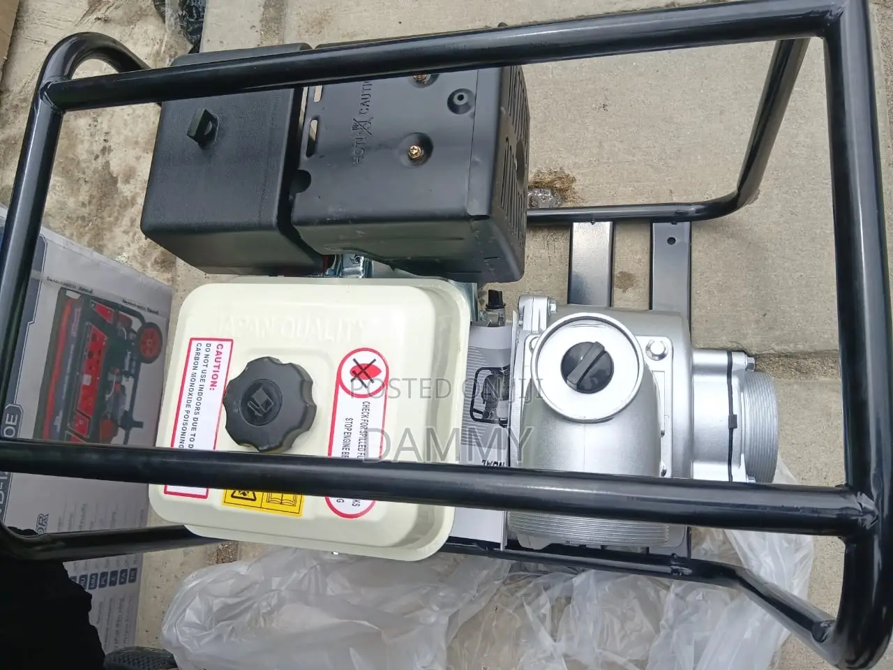 Water Pump Is a Petrol-Powered