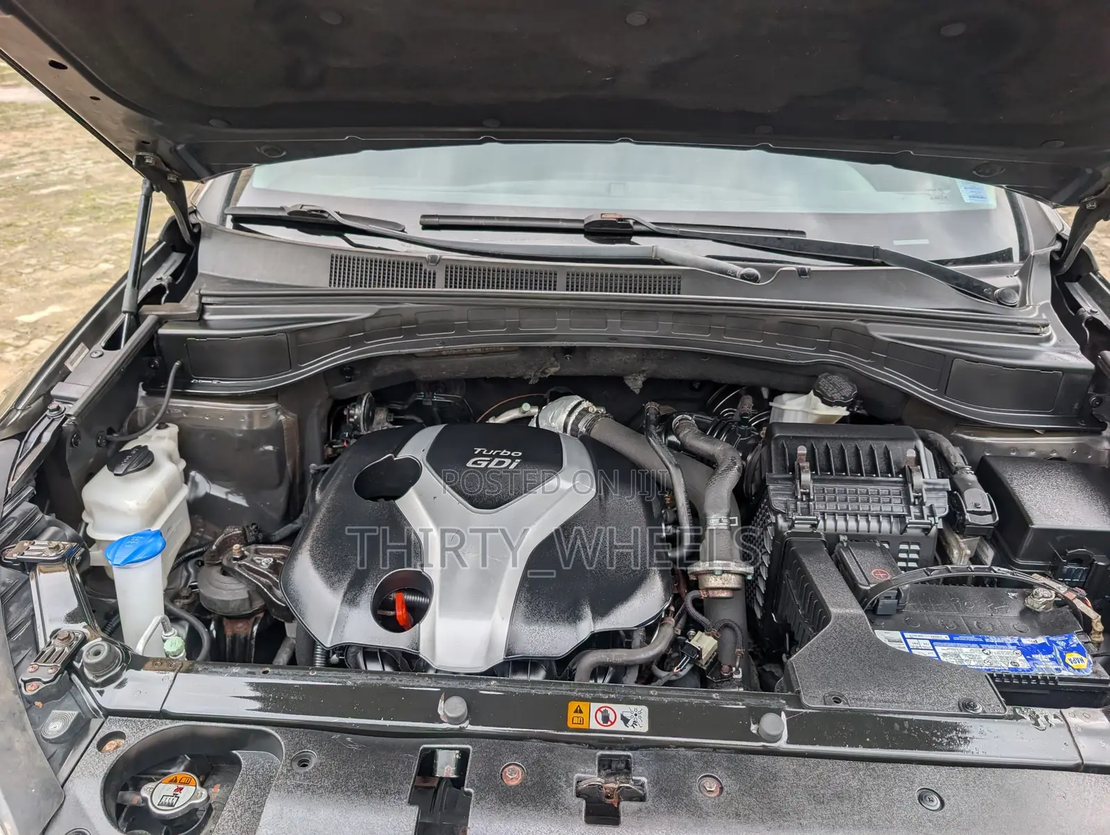 Hyundai Santa Fe 2015 Gray