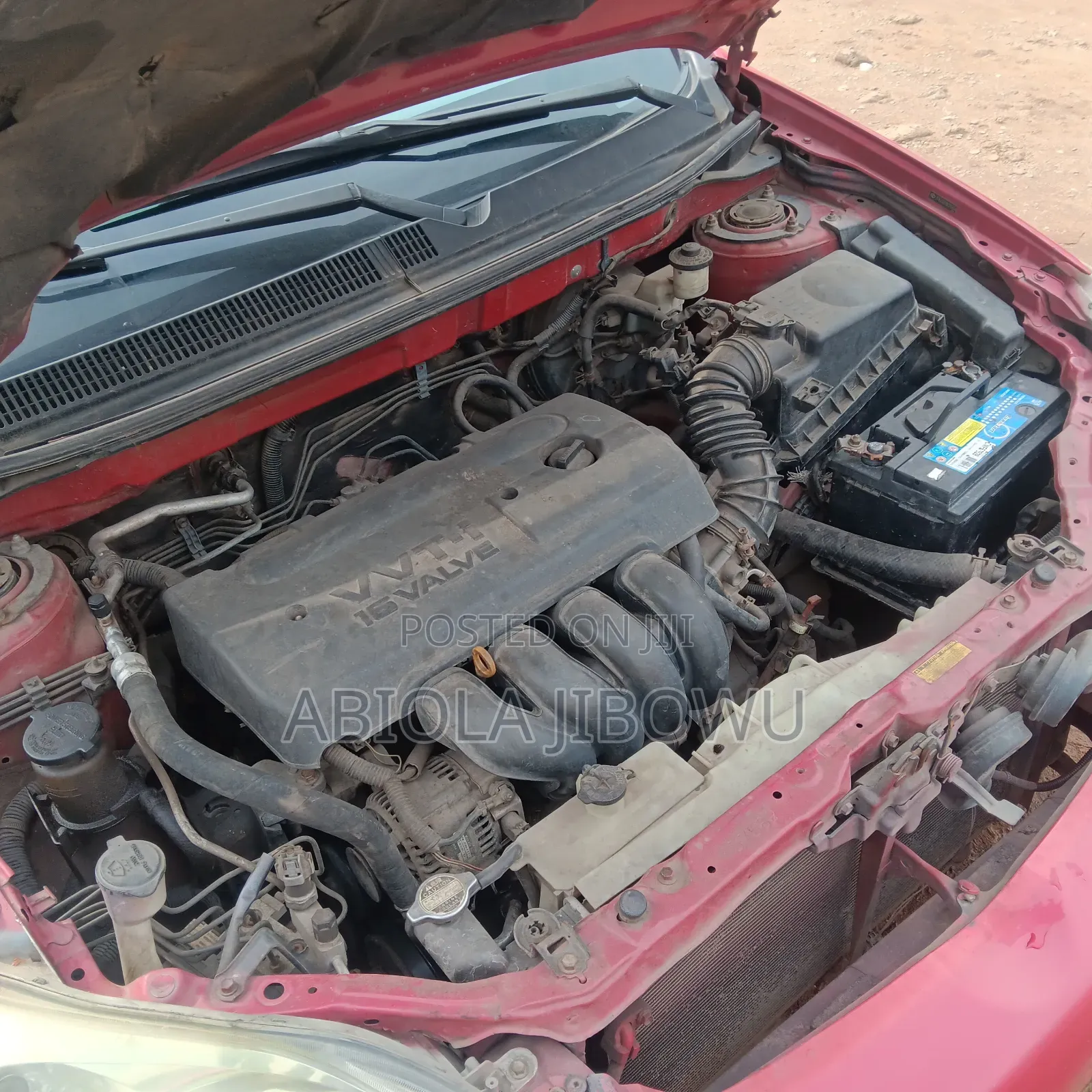 Toyota Matrix Hatchback 1.8 16V AWD 2007 Red