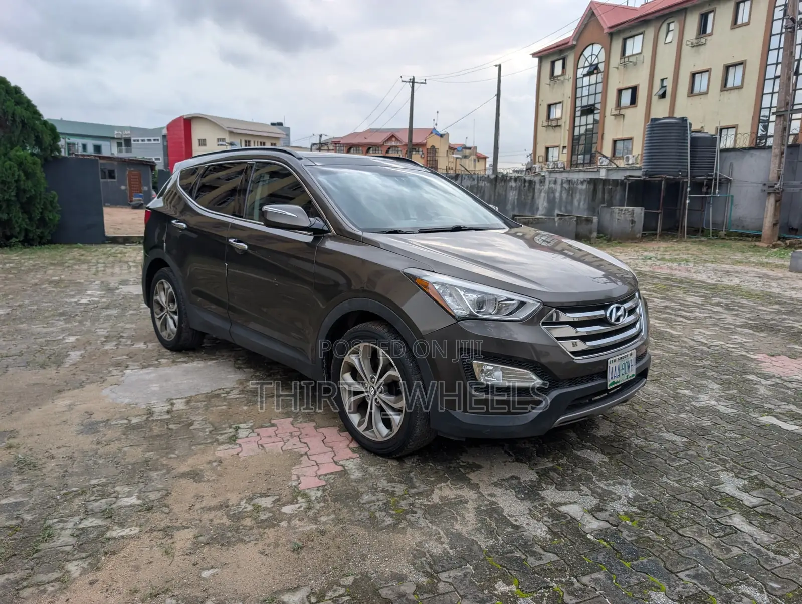 Hyundai Santa Fe 2015 Gray