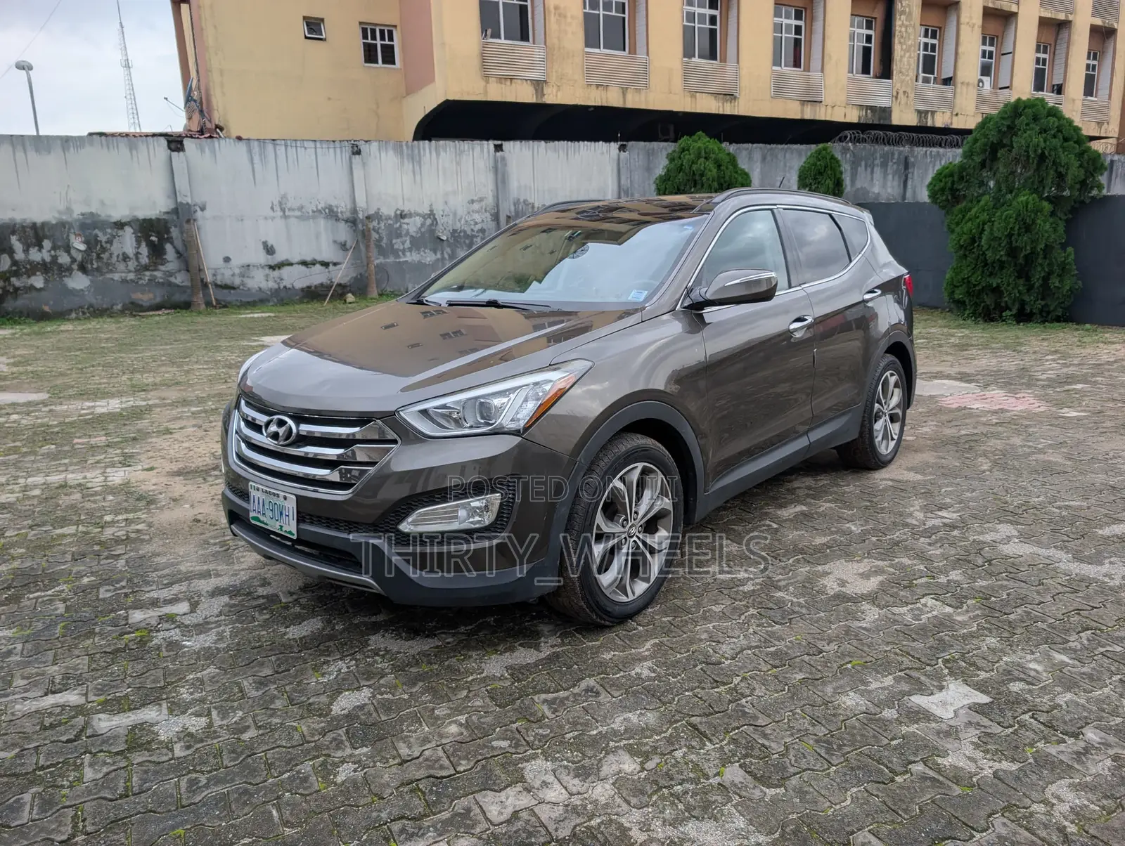 Hyundai Santa Fe 2015 Gray