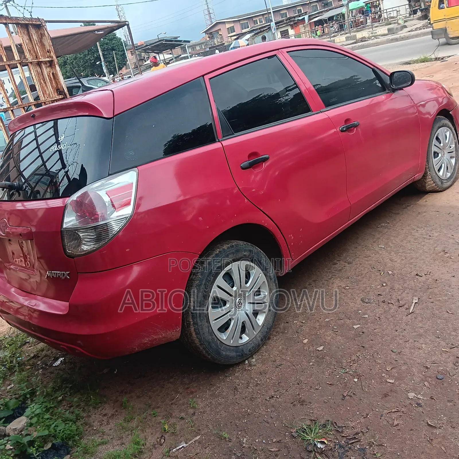 Toyota Matrix Hatchback 1.8 16V AWD 2007 Red
