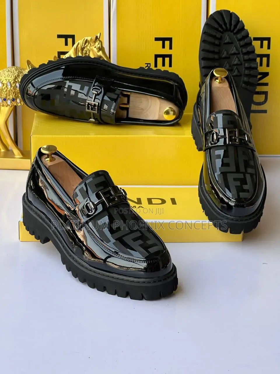 Luxury Fendi Unisex Shoe