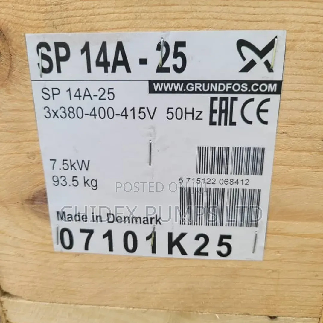 Sp14-25 Groundfox Submersible Pump