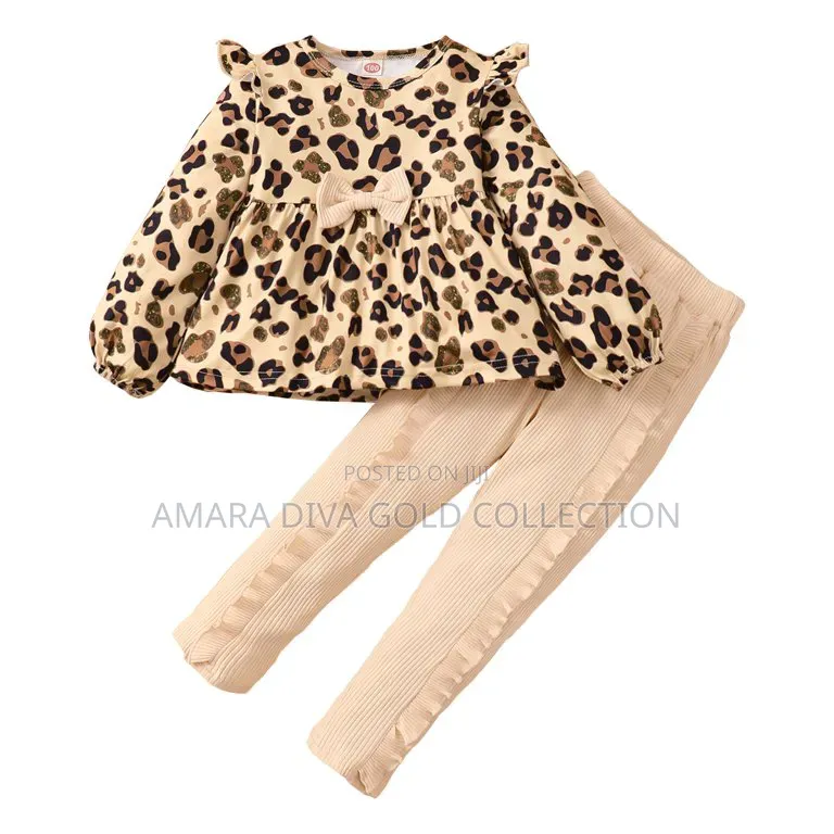 Little Girl Fall-Winter Outfits Pants Sets