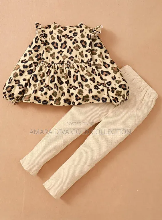Little Girl Fall-Winter Outfits Pants Sets