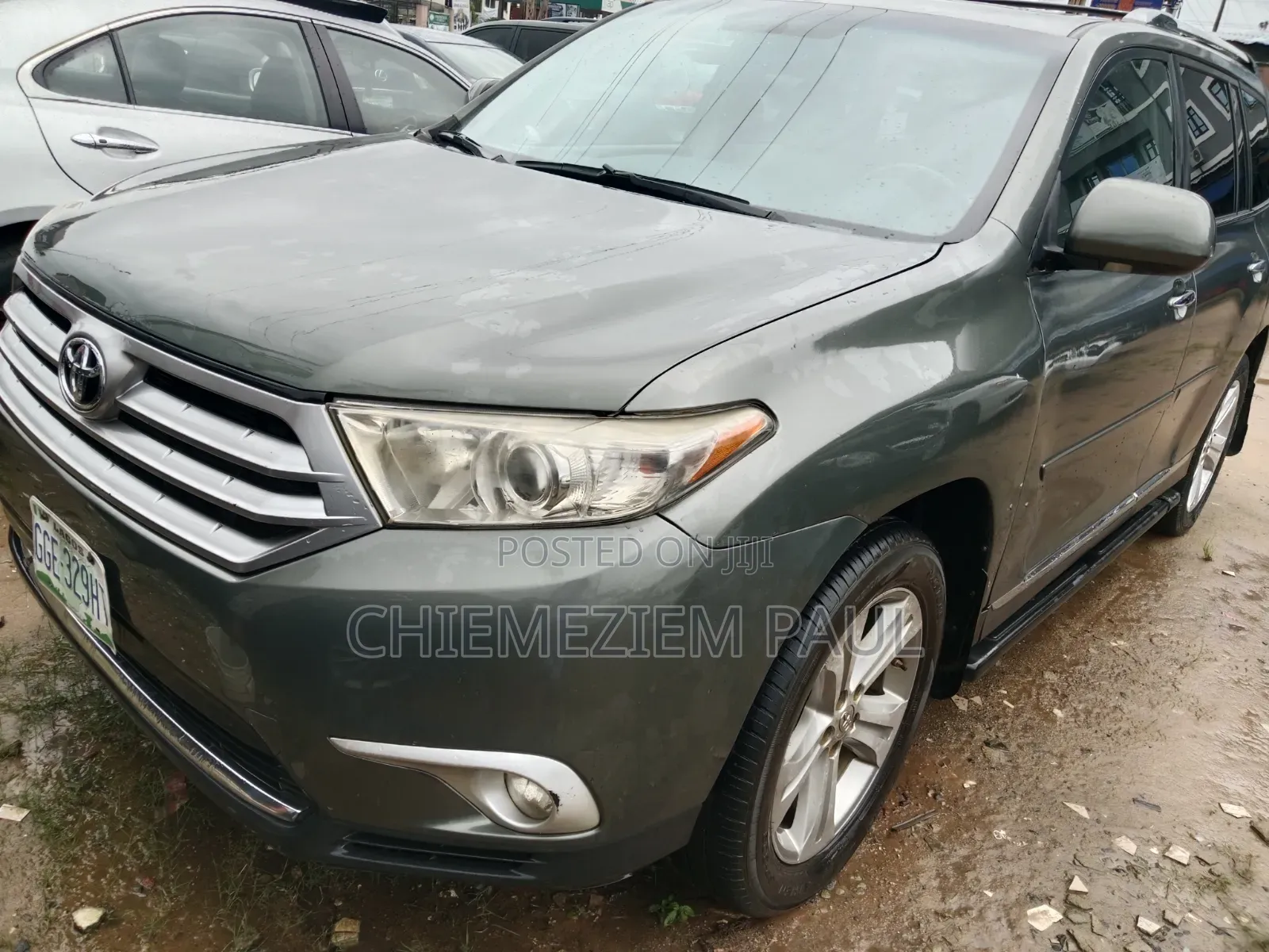 Toyota Highlander 2012 Green