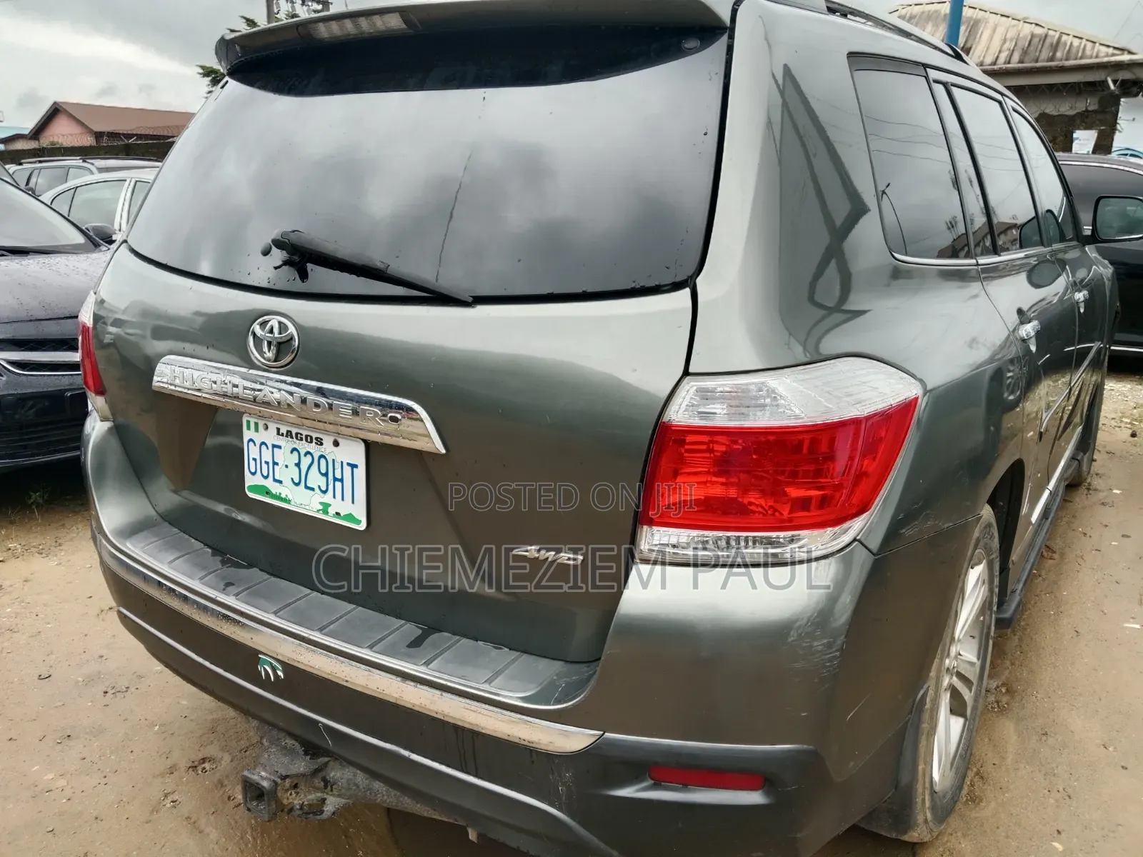 Toyota Highlander 2012 Green