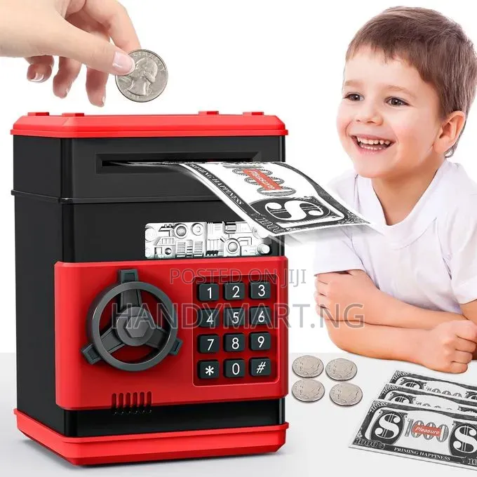 Kids Electronic Password Money Bank 22 OFF
