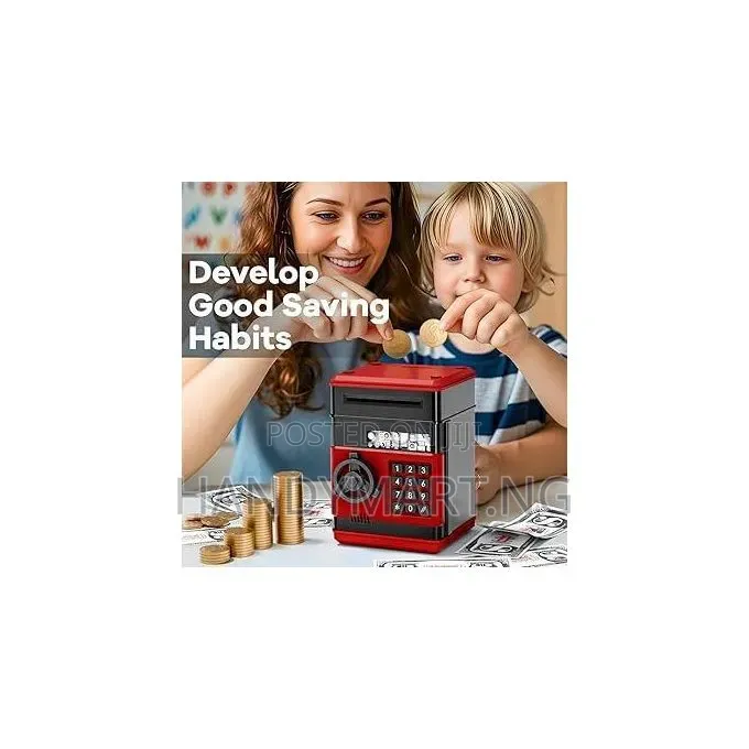 Kids Electronic Password Money Bank 22 OFF