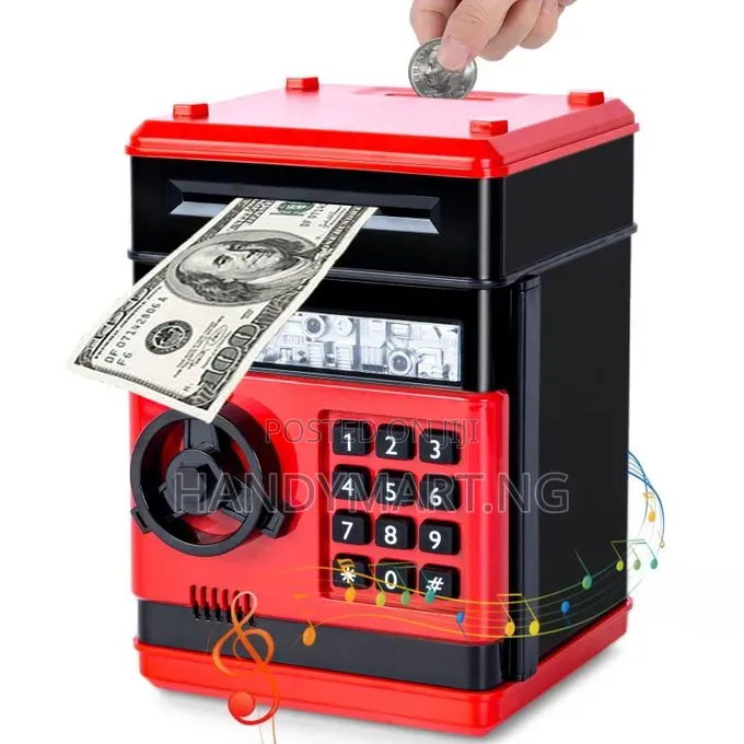 Kids Electronic Password Money Bank 22 OFF