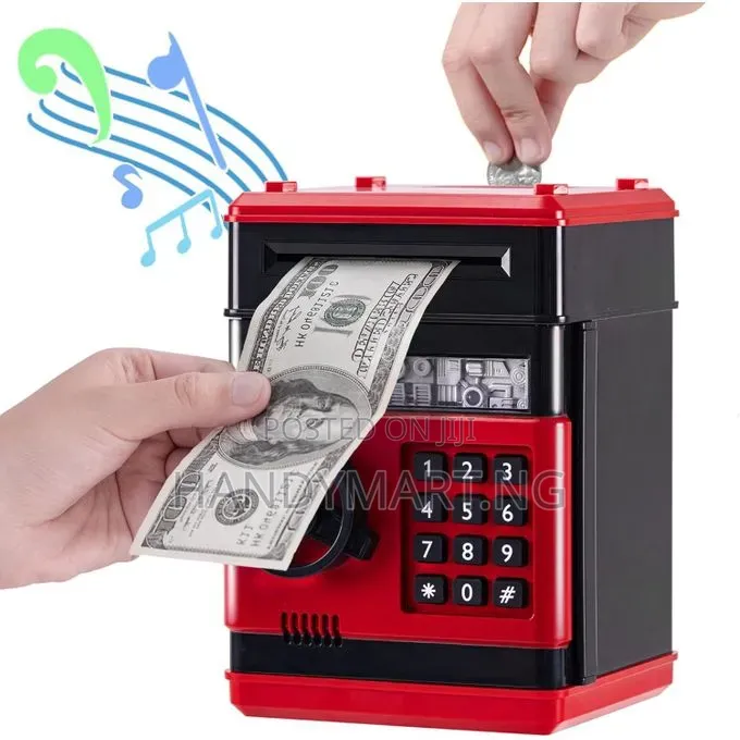 Kids Electronic Password Money Bank 22 OFF