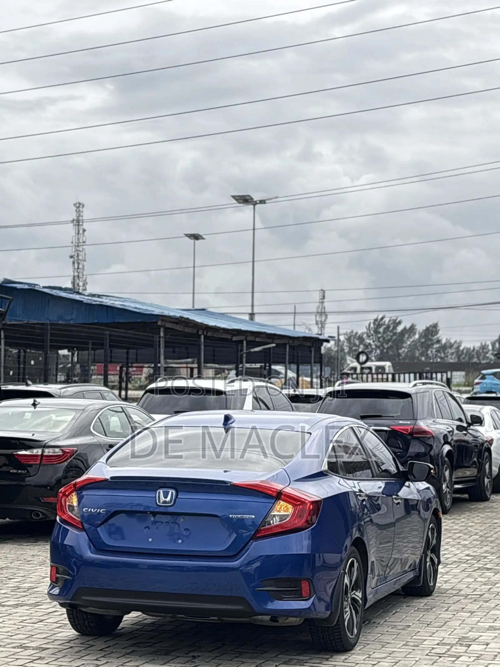Honda Civic Sport Touring Hatchback 2019 Blue