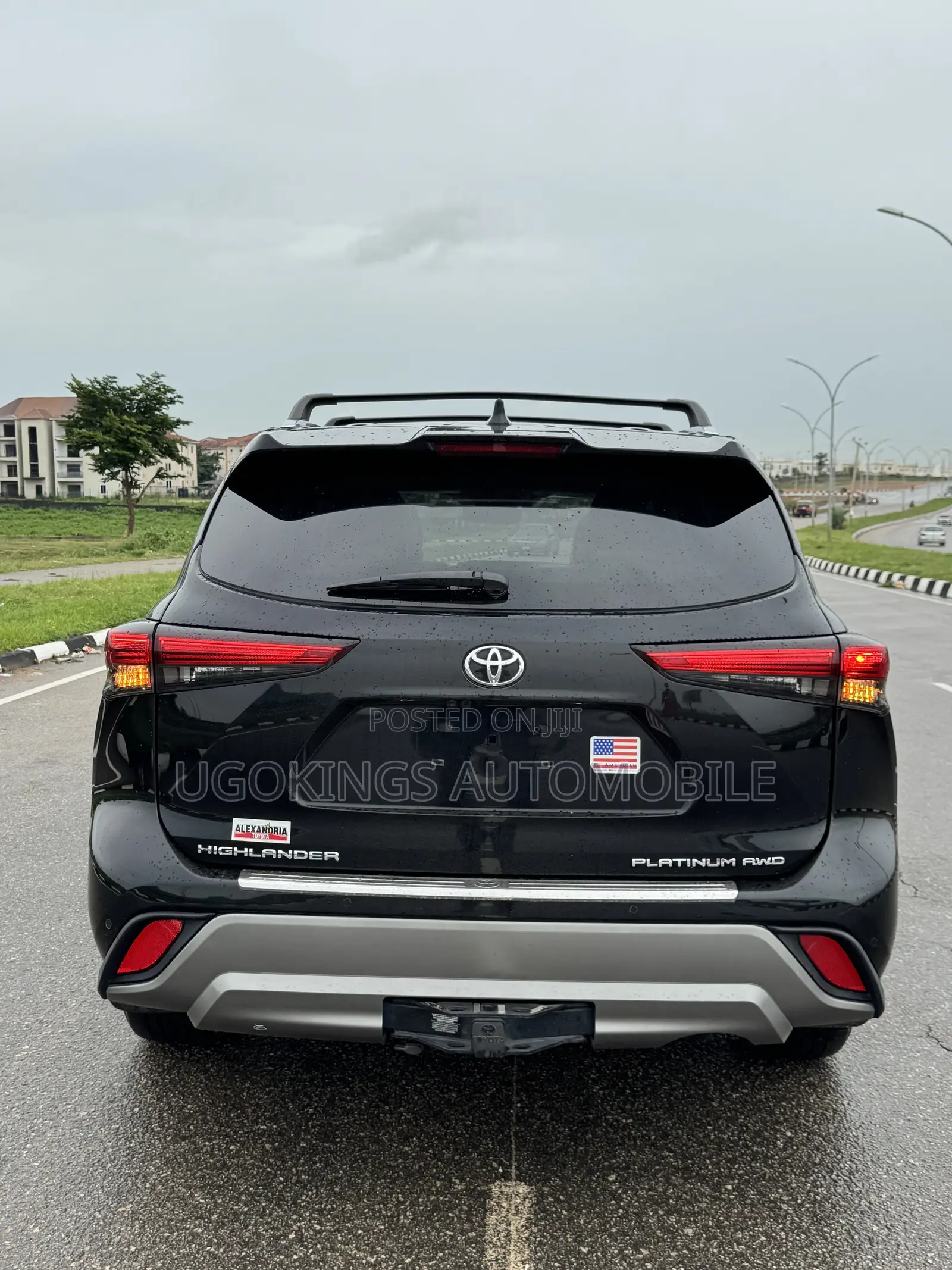 Toyota Highlander Platinum 2022 Black