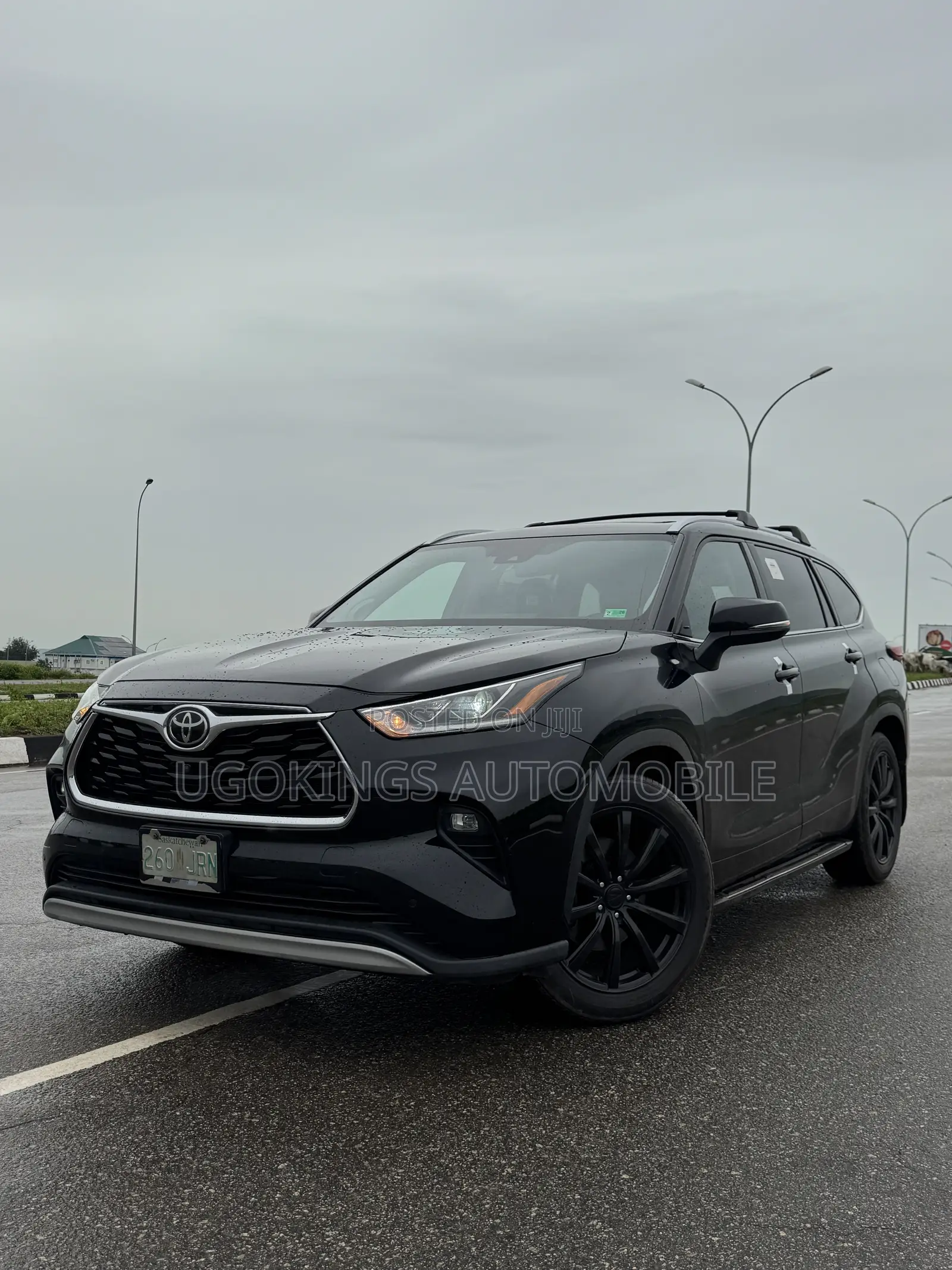Toyota Highlander Platinum 2022 Black