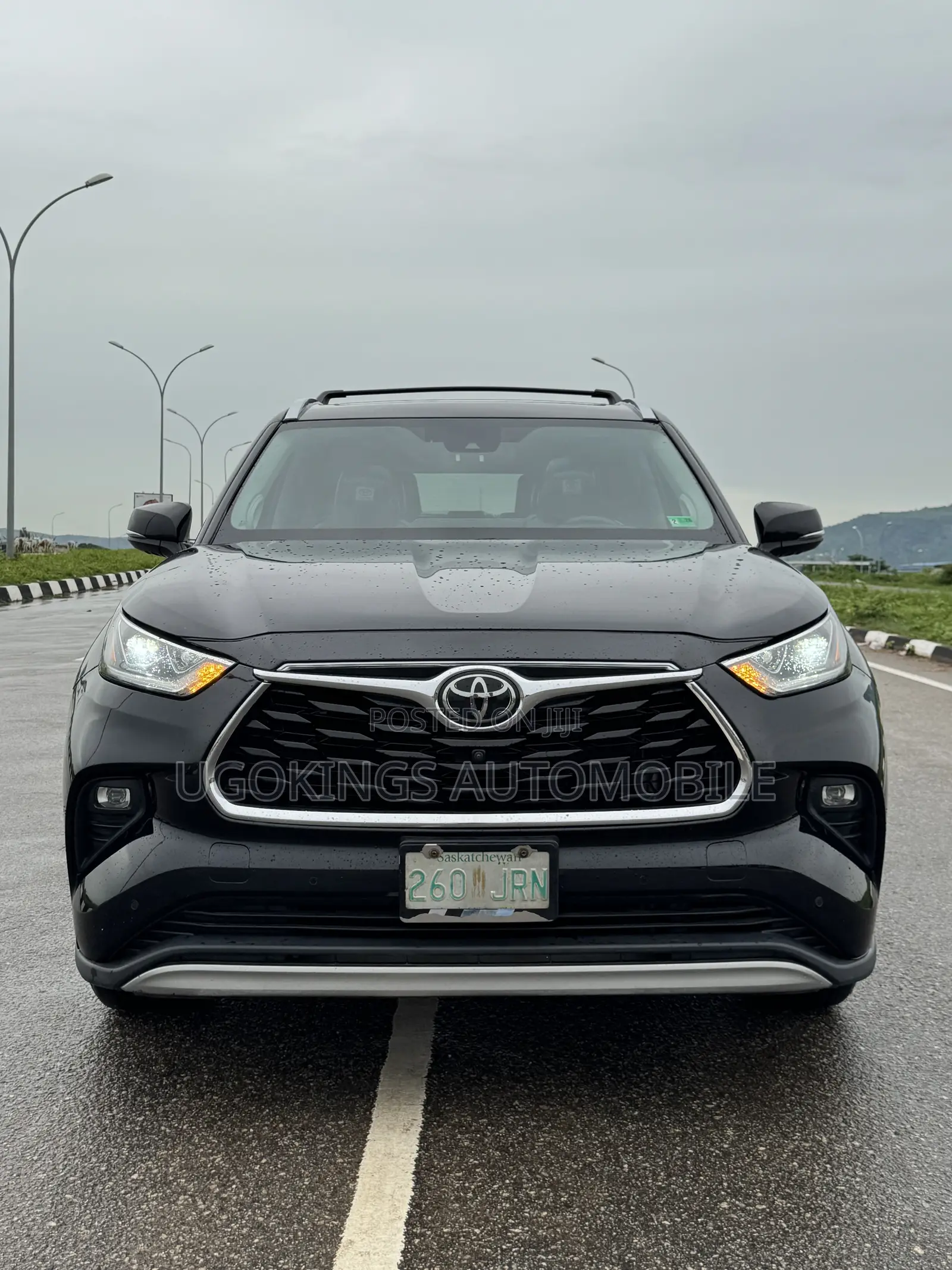 Toyota Highlander Platinum 2022 Black