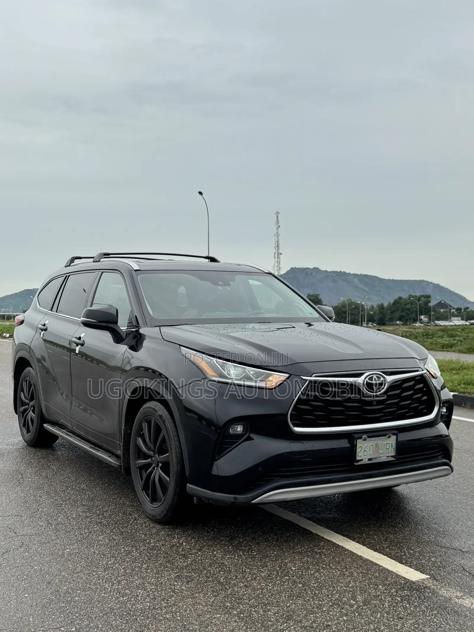 Toyota Highlander Platinum 2022 Black