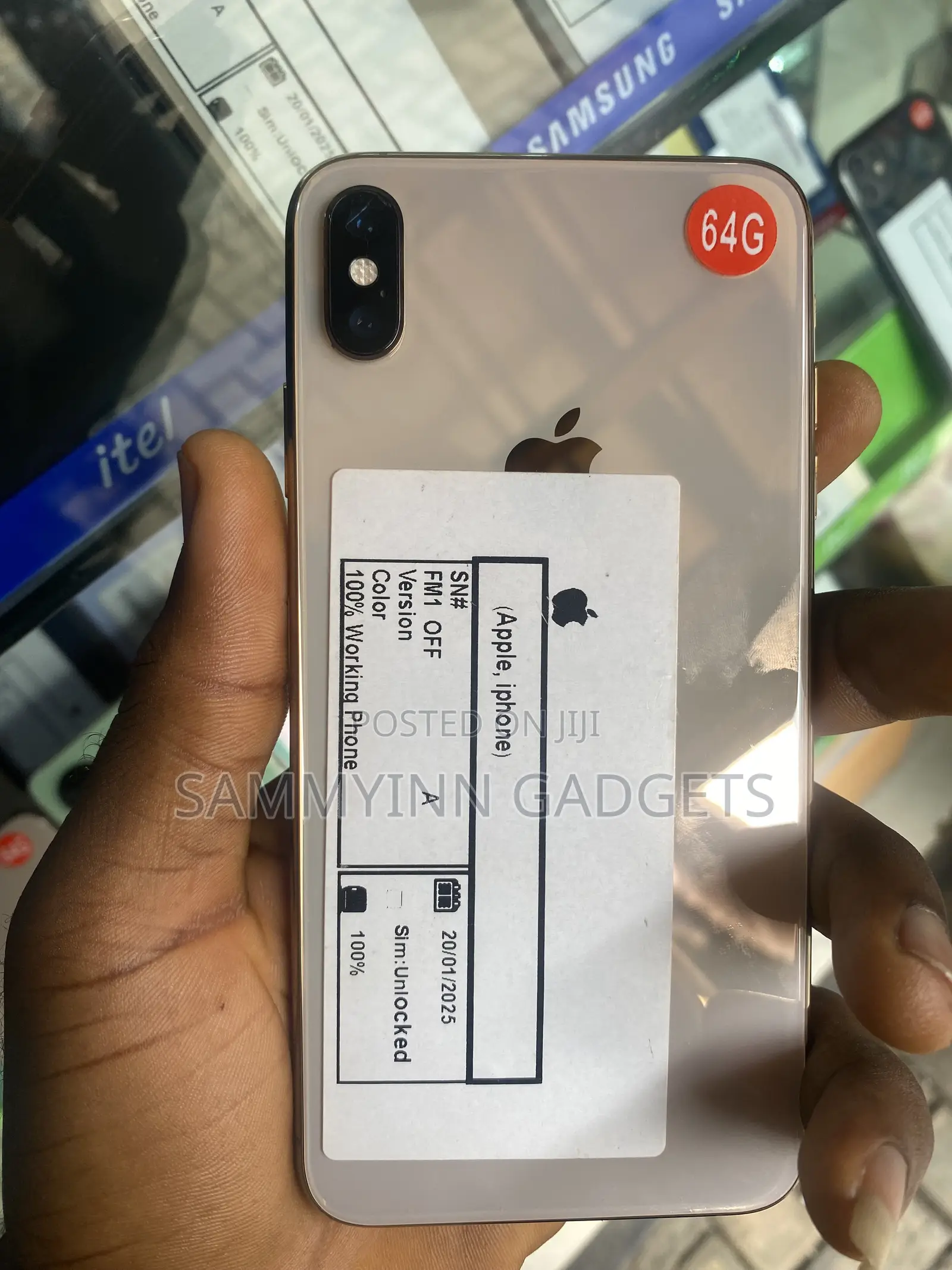 Apple iPhone XS Max 64 GB Silver