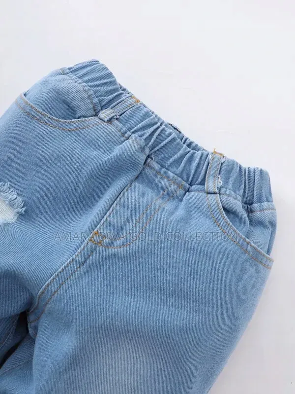 Shein Sweater Set With Collar Jeans Boy