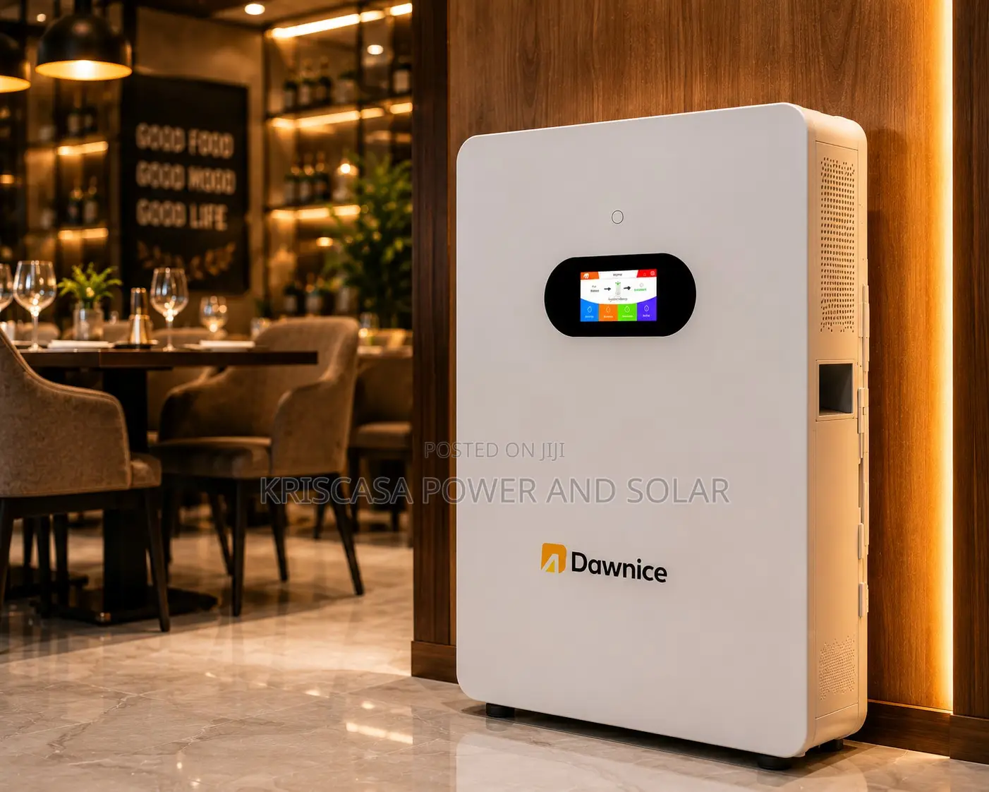 Original Dawnice, 5.12kWh LiFePO4 Battery Nigeria