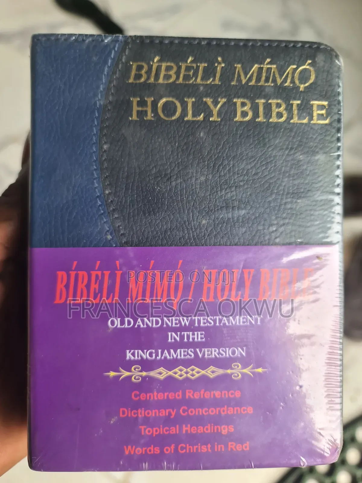 Yoruba/English Bible Small Size