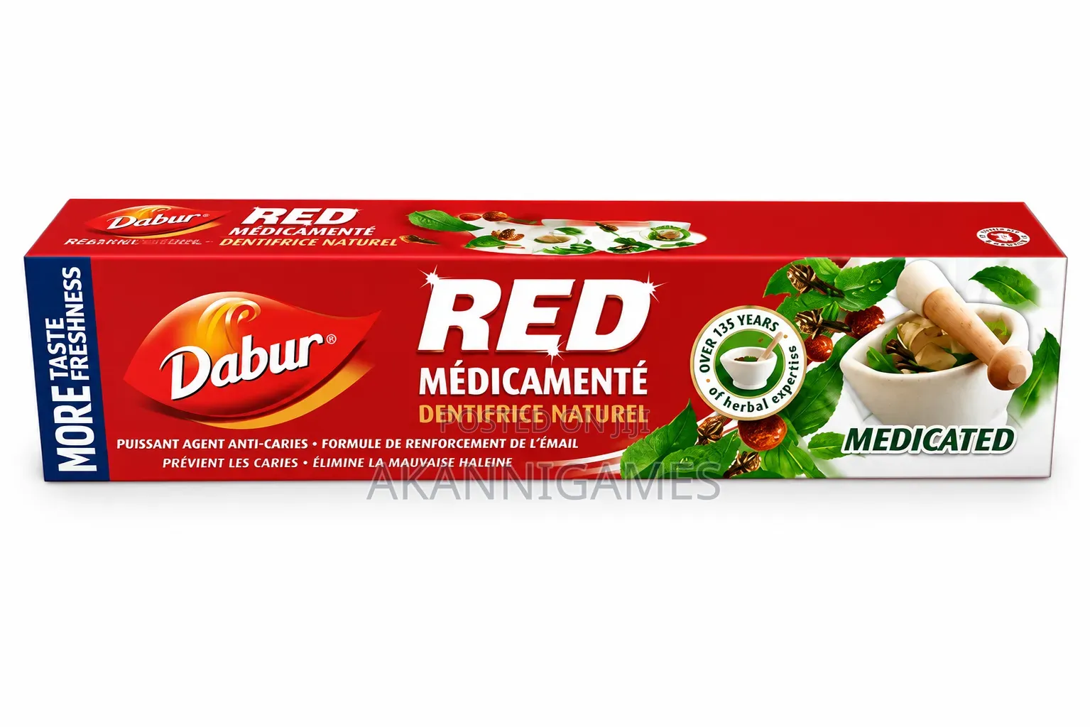 Dabur Red Herbal Anti-Cavity Toothpaste 130g