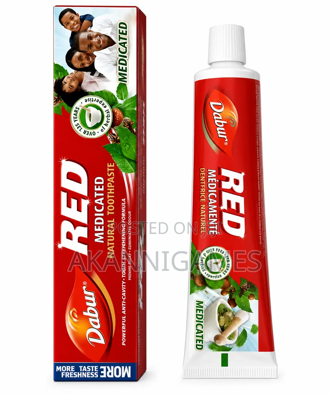 Dabur Red Herbal Anti-Cavity Toothpaste 130g