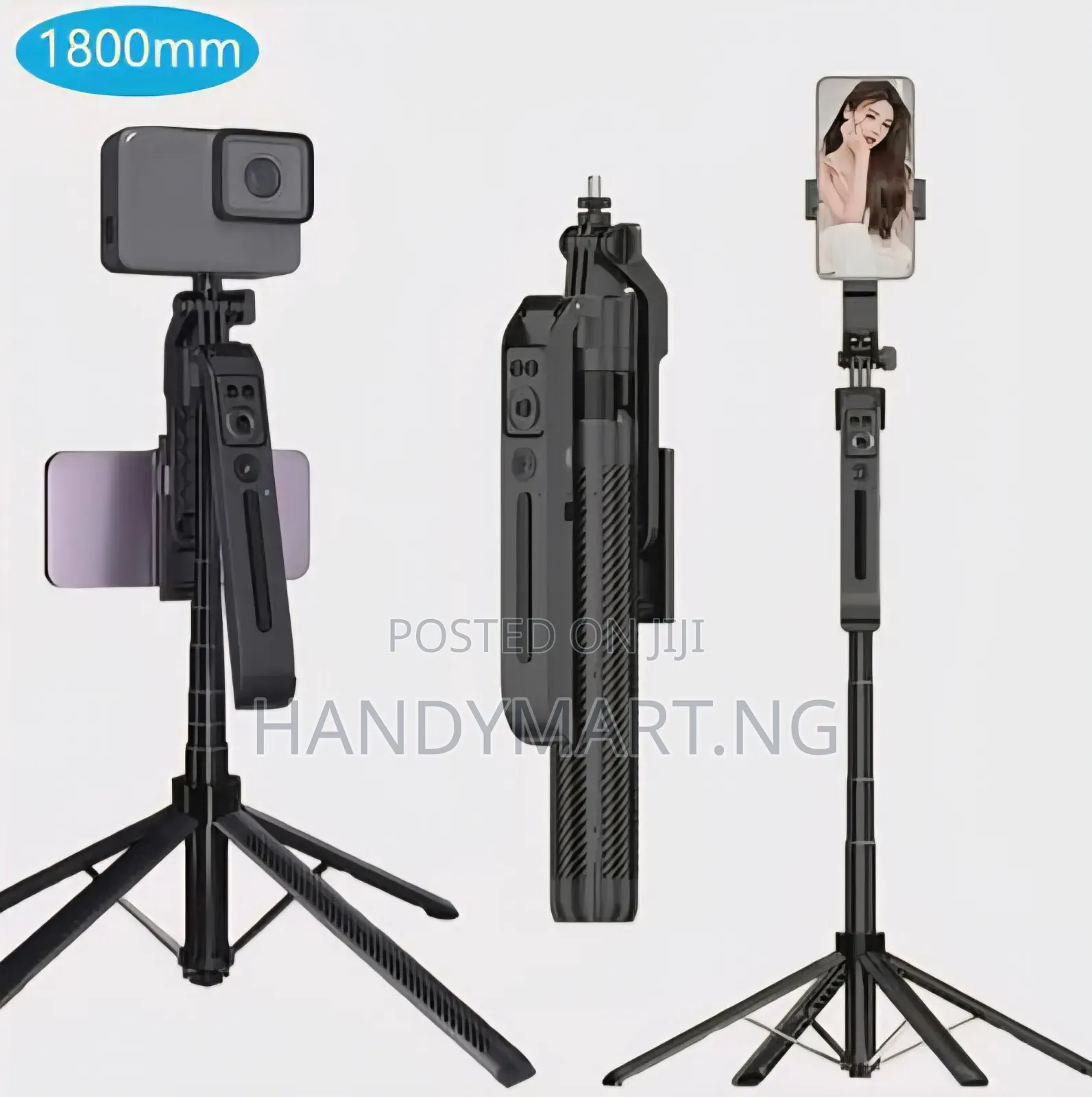 C12 AI Tracking 1.8M Stable Selfie Stick Quadrupod 22% OFF