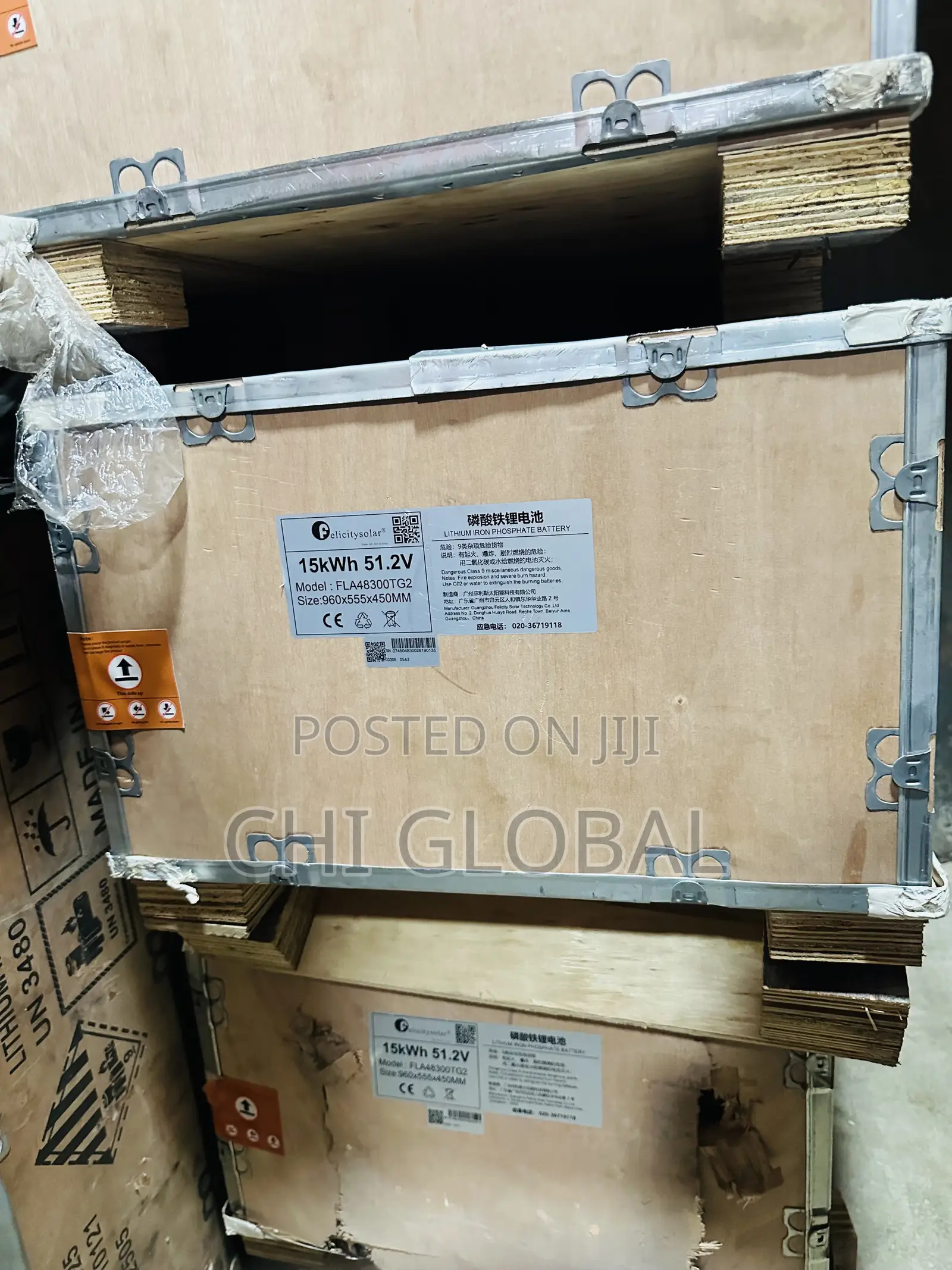 Felicity 15kwh 300ah 48v Lithium Battery
